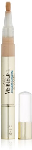 Product Cover L'Oréal Paris Makeup Visible Lift Serum Absolute Concealer, illuminates and conceals for smoother, brighter, even skin, light hydrating formula won't settle into lines or wrinkles, Fair, 0.05 fl. oz.