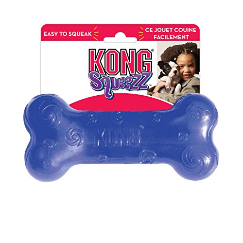 Product Cover KONG Squeezz Bone Dog Toy, Large, Colors Vary