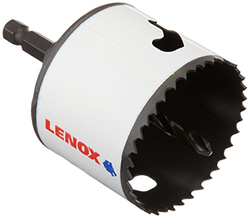 Product Cover LENOX Tools Hole Saw, Bi-Metal, Speed Slot, Arbored, 2-1/2-Inch (1772954)
