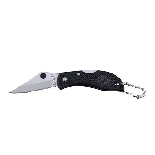 Product Cover Bartech Pro by Barton Blades KCKNIFE1 Small Mini Half-Serrated Key Chain Pocket Knife