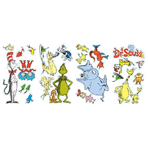 Product Cover BirthdayExpress Dr Seuss Room Decor - Removable Wall Decorations