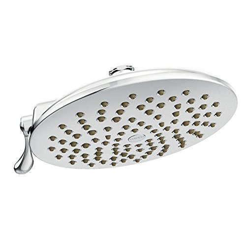 Product Cover Moen S6320 Velocity Two-Function Rainshower 8-Inch Showerhead with Immersion Technology, Chrome
