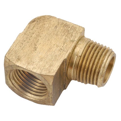 Product Cover Anderson Metals 756116-04 1/4-Inch Low Lead Brass 90-Degree Angle Street Elbow
