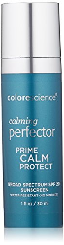 Product Cover Colorescience Calming Perfector Face Primer, Water Resistant Mineral Sunscreen, Broad Spectrum 20 SPF UV Skin Protection, 1 Fl Oz