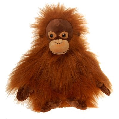 Product Cover Fiesta Toys Brown Orangutan Plush Stuffed Animal Toy - 10 inches