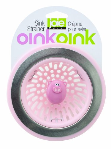 Product Cover MSC International 78616 Joie Oink Kitchen Sink Strainer Basket, Piggy, 4.5-inch, Pig, Pink