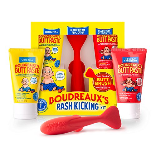 Product Cover Boudreaux's Butt Paste Rash Kicking Kit, Diaper Rash Ointments & Diaper Cream Applicator