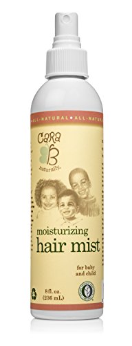 Product Cover CARA B Naturally Moisturizing Hair Mist for Kids and Babies Textured, Curly Hair - Natural Hair Detangler Misting Spray Great On Sensitive Skin, Eczema-Friendly - 8 Ounces