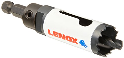 Product Cover LENOX Tools Hole Saw, Bi-Metal, Speed Slot, Arbored, 7/8-Inch (1772429)