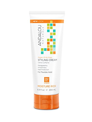 Product Cover Andalou Naturals Argan Oil & Shea Styling Cream, 6.8 oz