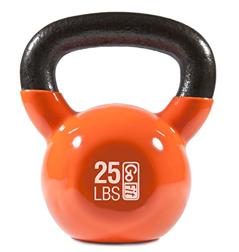 Product Cover GoFit Premium Vinyl Dipped Kettle Bell with Introductory Training DVD