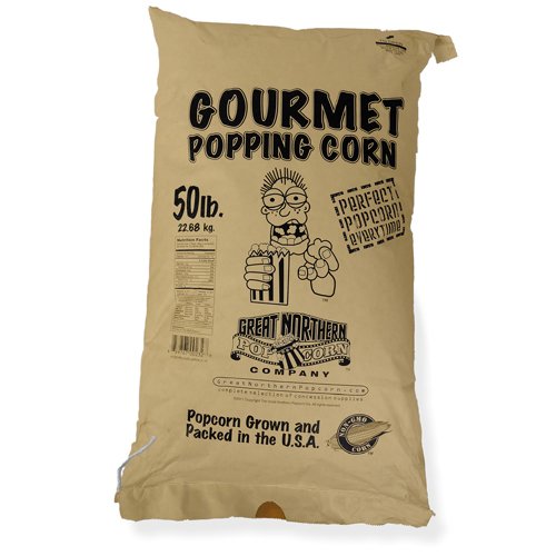 Product Cover 4103 Great Northern Popcorn Yellow Gourmet Popcorn Bulk Bag Premium Grade, 50 Pound