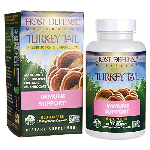Product Cover Host Defense Fungi Perfecti Turkey Tail, 120 capsules
