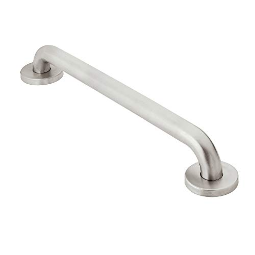 Product Cover Moen R8916 Home Care 16-Inch Concealed Screw Bath Safety Bathroom Grab Bar, Stainless