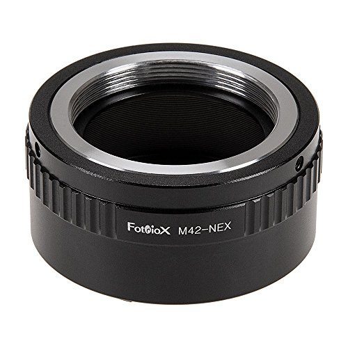 Product Cover Fotodiox Lens Mount Adapter Compatible with M42 (42x1mm) Screw Mount Lenses to Sony E-Mount Cameras