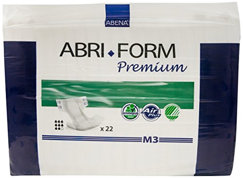Product Cover Abena Abri-Form Premium Incontinence Briefs, Medium, M3, 22 Count