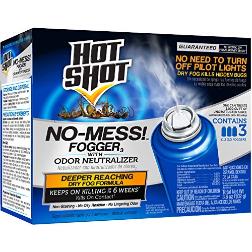 Product Cover Hot Shot HG-20177 No Mess! Fogger, Aerosol, 3/1.2-Ounce
