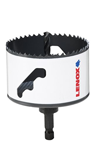 Product Cover LENOX Tools Bi-Metal Speed Slot Arbored Hole Saw with T3 Technology, 3-1/8