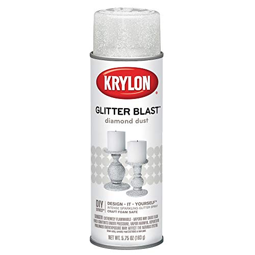 Product Cover Krylon K03804A00 Glitter Blast, Diamond Dust, 5.75 Ounce
