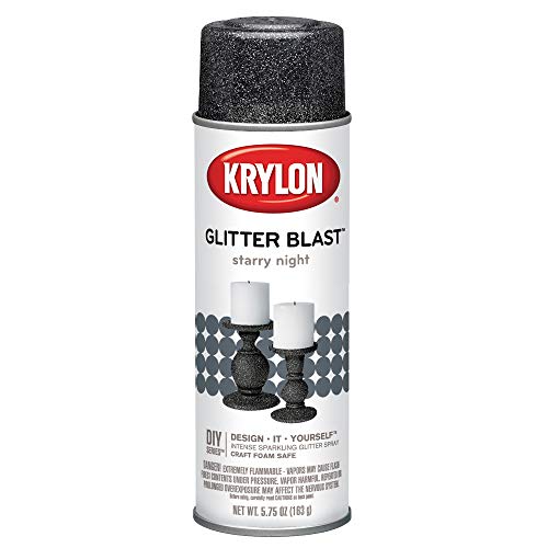 Product Cover Krylon K03805A00 Glitter Blast, Starry Night, 5.75 Ounce
