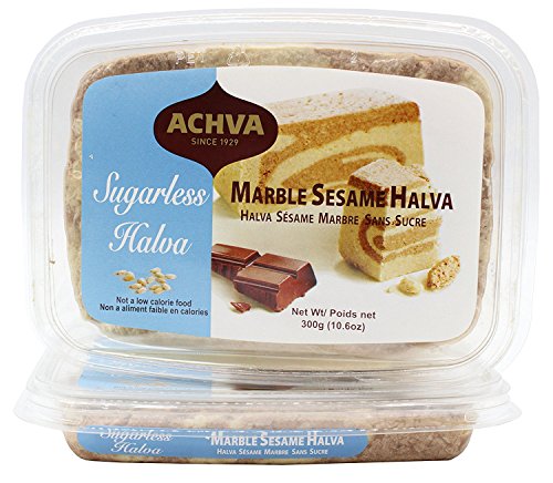 Product Cover Achva Marble Sesame Sugarless Halva, 300 grams,Pack of 2