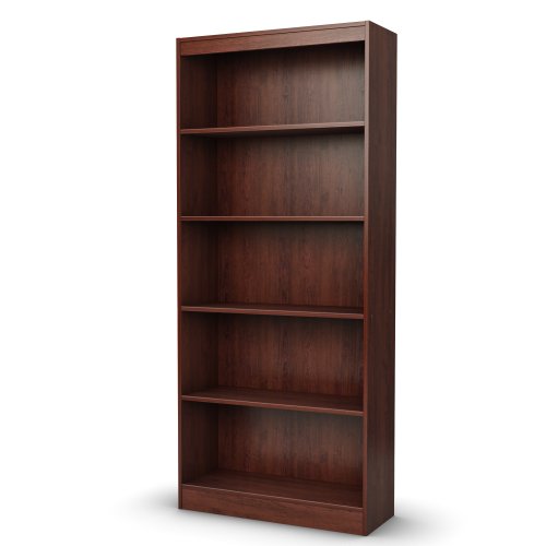 Product Cover South Shore Axess Collection 5-Shelf Bookcase, Royal Cherry