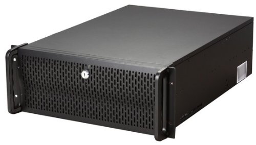 Product Cover Rosewill 1.0 mm Thickness 4U Rackmount Server Chassis, Black Metal/Steel RSV-L4000