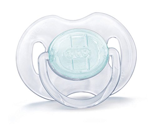 Product Cover Philips Avent Orthodontic Pacifier, 0-6 Months, Translucent Colors SCF170/18, Colors May Vary