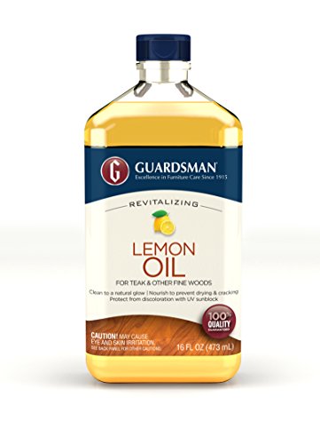 Product Cover Guardsman Revitalizing Lemon Oil For Wood Furniture - 16 oz- UV protection, Cleans, Restores and Protects - 461700