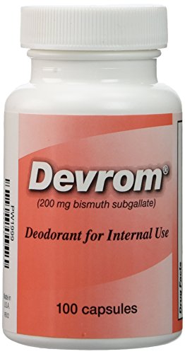 Product Cover DEVROM® 200mg Capsules (Internal Deodorant)- 100 Capsules