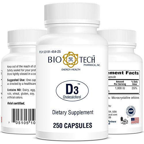 Product Cover BioTech Pharmacal - D3 (1000 IU) - 250 Count
