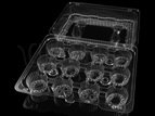 Product Cover Detroit Forming LBH9222 Clear Hinged Cupcake or Muffin Container 100 Per Case