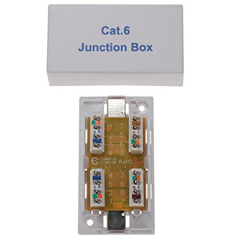 Product Cover SF Cable, CAT6 Junction Box, 110 Punch Down Type UL listed