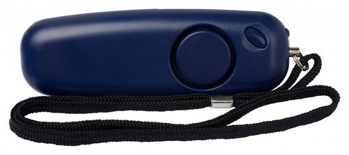 Product Cover Vigilant 130 dB Personal Alarm - Rape/Jogger/Student Emergency Protection Alarm with LED Light and Included AAA Batteries - Rip Cord Activation, Blue (PPS8B Blue)