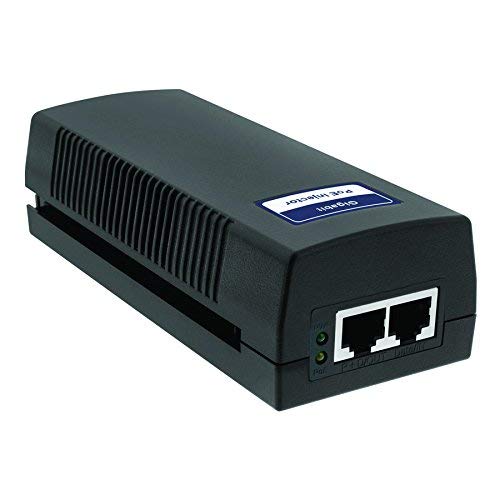 Product Cover BV-Tech Single Gigabit Port Power Over Ethernet PoE Injector - 30W - up to 100 Meters (325 Feet) (Single Pack)