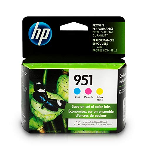 Product Cover HP 951 | 3 Ink Cartridges | Cyan, Magenta, Yellow | CN050AN, CN051AN, CN052AN