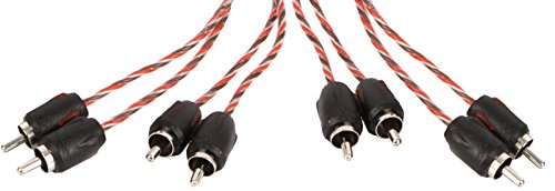 Product Cover Stinger SI4417 17-Foot 4000 Series Professional 4 Channel RCA Interconnects