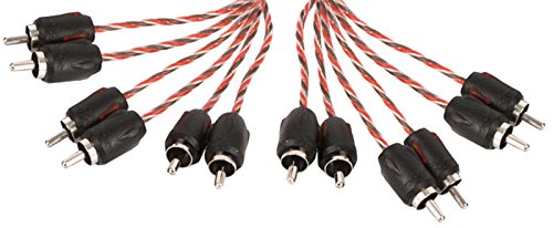 Product Cover Stinger SI4617 17-Foot 4000 Series Professional 6 Channel RCA Interconnects