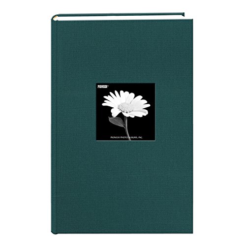Product Cover Fabric Frame Cover Photo Album 300 Pockets Hold 4x6 Photos, Majestic Teal