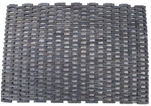 Product Cover Durable Dura-Rug Recycled Fabric Tire-Link Outdoor Entrance Mat, 24