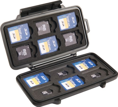 Product Cover Pelican 0915 SD Memory Card Case (Black)