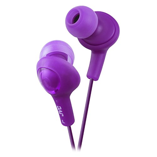 Product Cover JVC HAFX5V Gumy Plus Inner Ear Headphones (Grape Violet)