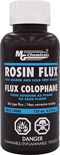 Product Cover MG Chemicals Liquid Rosin Flux, for Leaded and Lead Free Solder, 125 ml Bottle