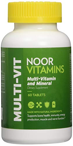 Product Cover NoorVitamins Multi-Vitamin and Mineral - 60 Tab - Halal Vitamins