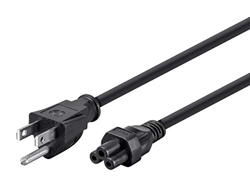 Product Cover Monoprice 3ft 18AWG Grounded AC Power Cord, 10A (NEMA 5-15P to IEC-320-C5)