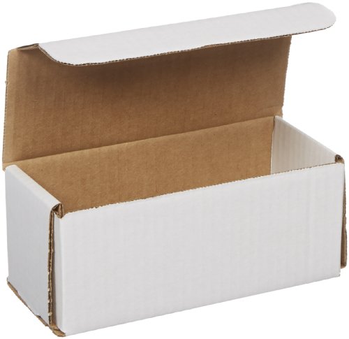 Product Cover Aviditi M733 Crush Proof Corrugated Mailer, 7 Length x 3 Width x 3 Height, Oyster White (Bundle of 50)