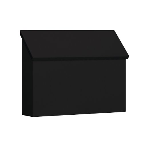 Product Cover Salsbury Industries 4610BLK, Black Traditional Mailbox, Standard, Horizontal Style
