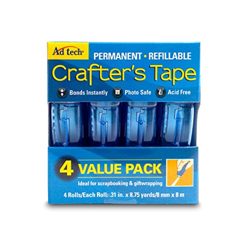 Product Cover Adtech 05603 Glue Runner Permanent 35Yds Total (4 pack Each), 0.31 x 315