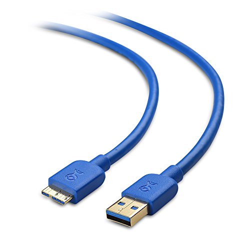 Product Cover Cable Matters Micro USB 3.0 Cable (USB to USB Micro B Cable) in Blue 10 Feet