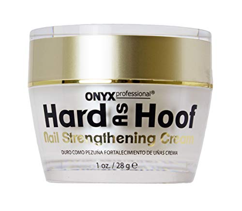 Product Cover Hard As Hoof Nail Strengthening Cream with Coconut Scent Nail Strengthener, Nail Growth & Conditioning Cuticle Cream Stops Splits, Chips, Cracks & Strengthens Nails, 1 oz